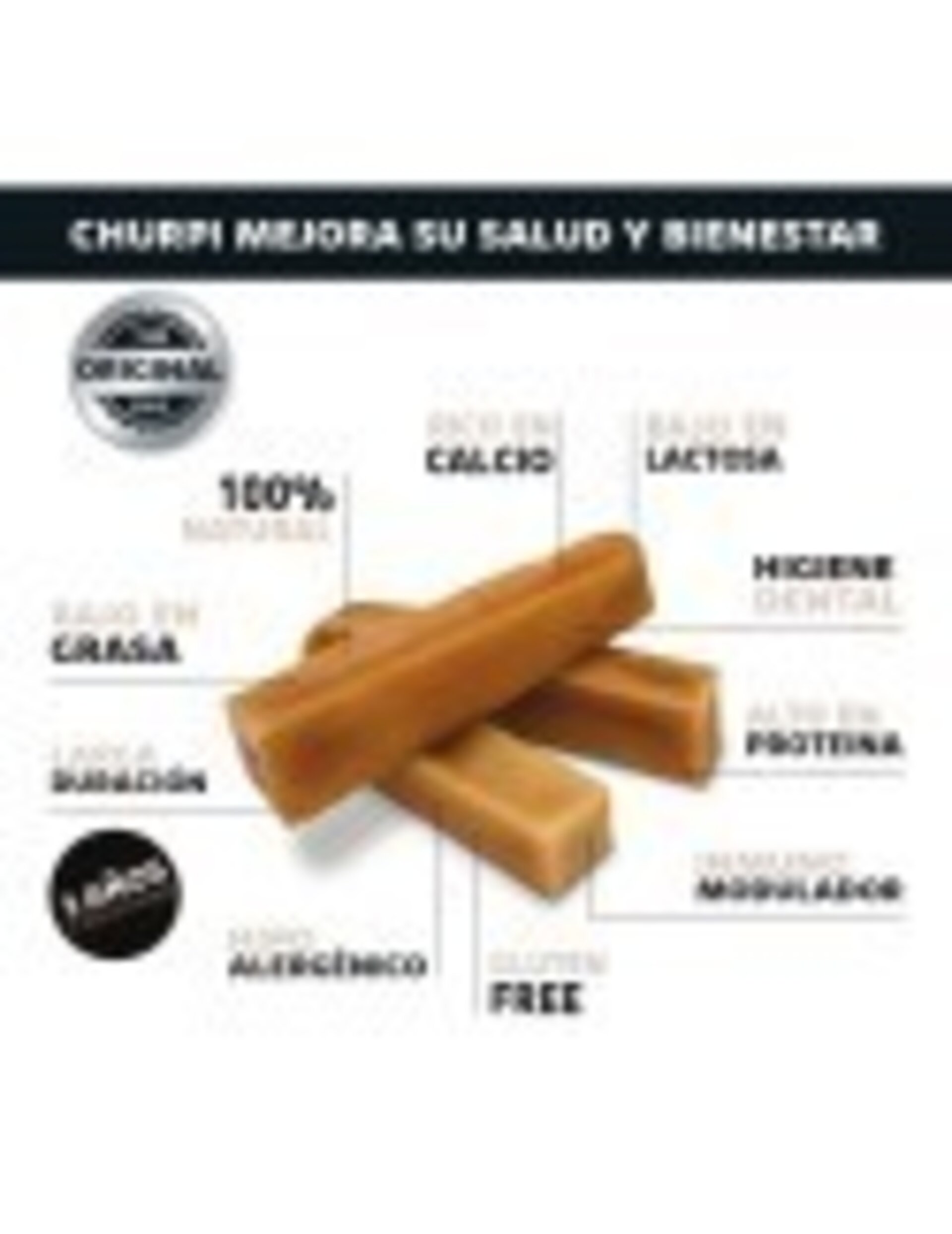 Churpi Cúrcuma – Barra Natural del Himalaya con Cúrcuma para Perros (M, L) - 3