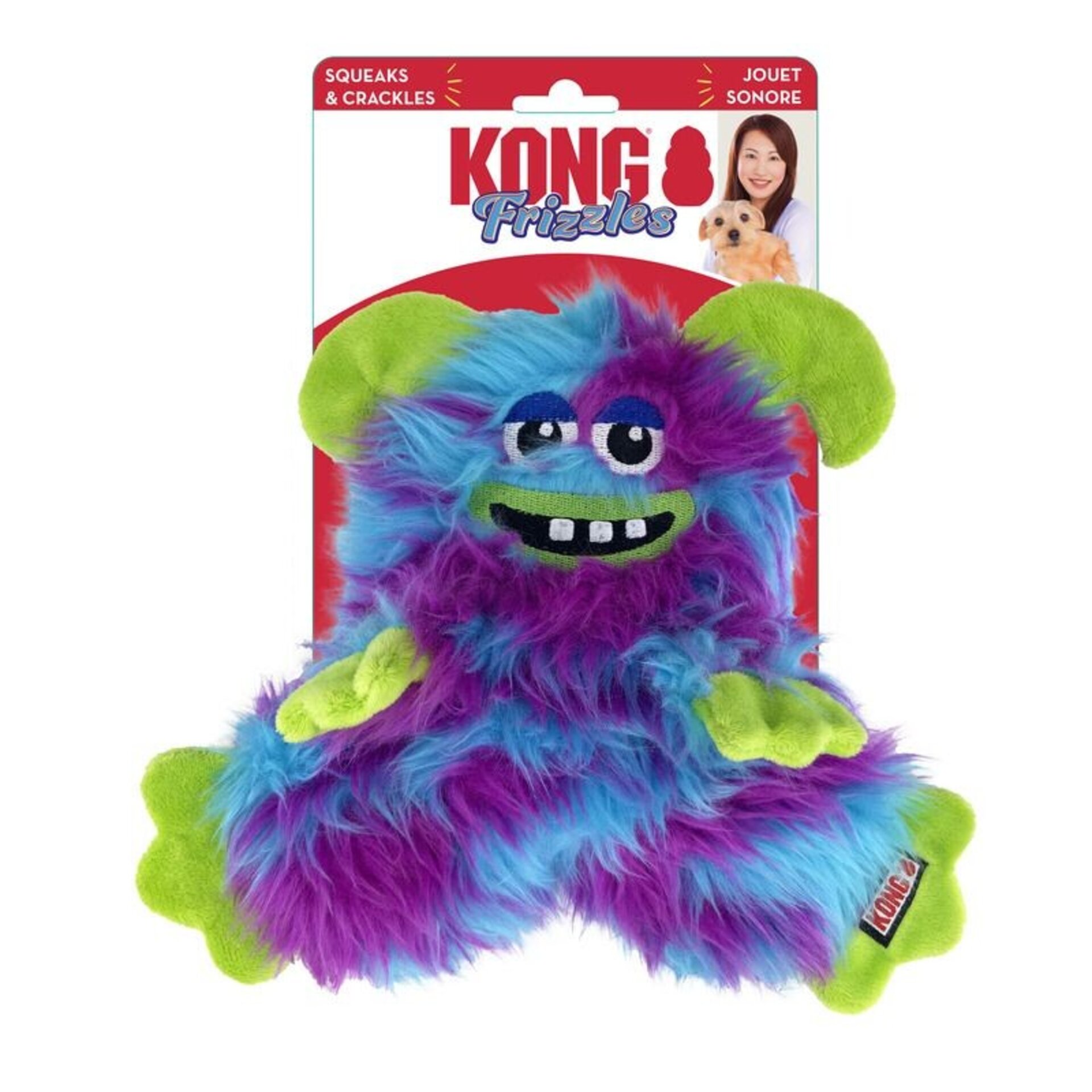 Peluche Kong Frizzle Razzle - 2