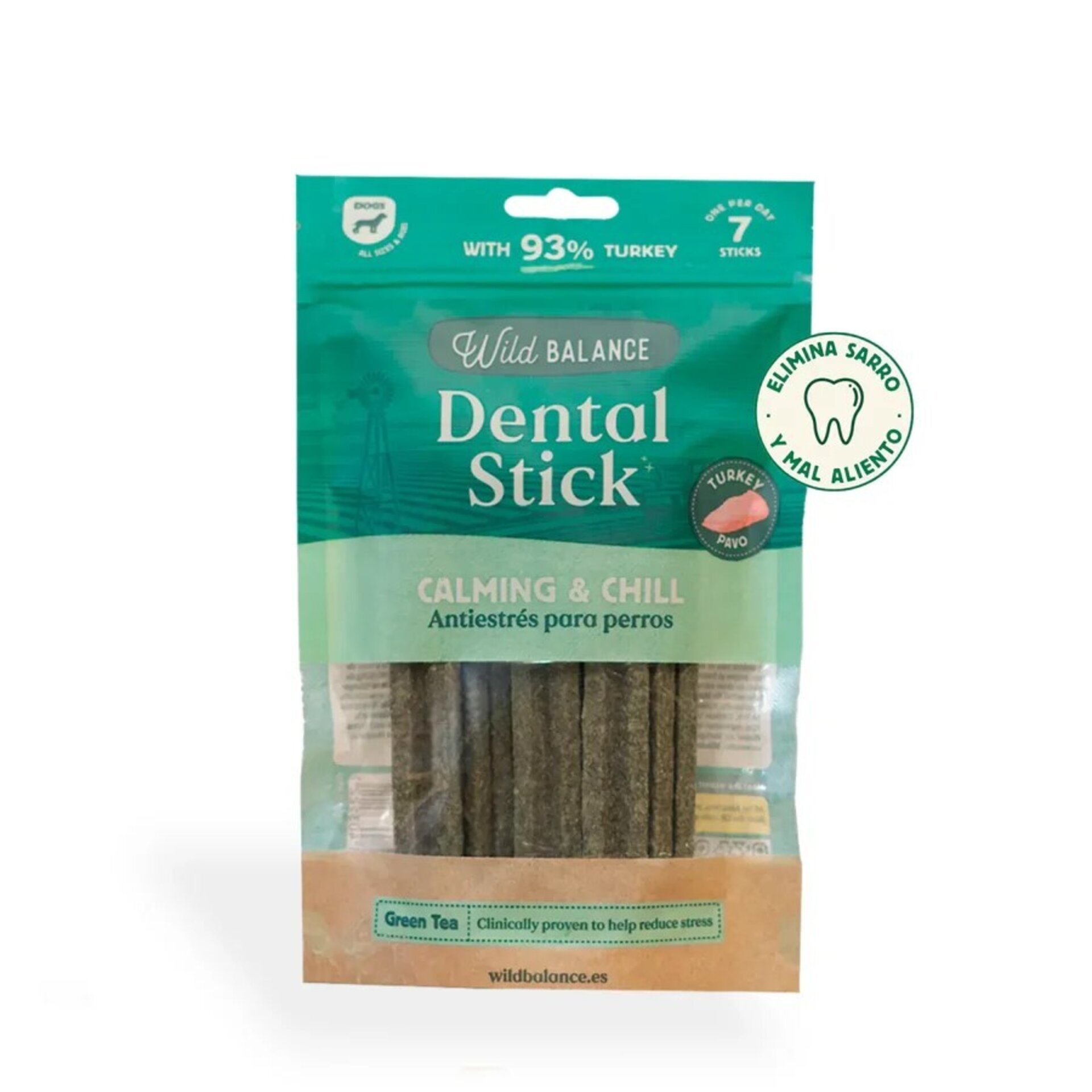 Wild Balance Sticks Dentales Pavo Relajantes - 6