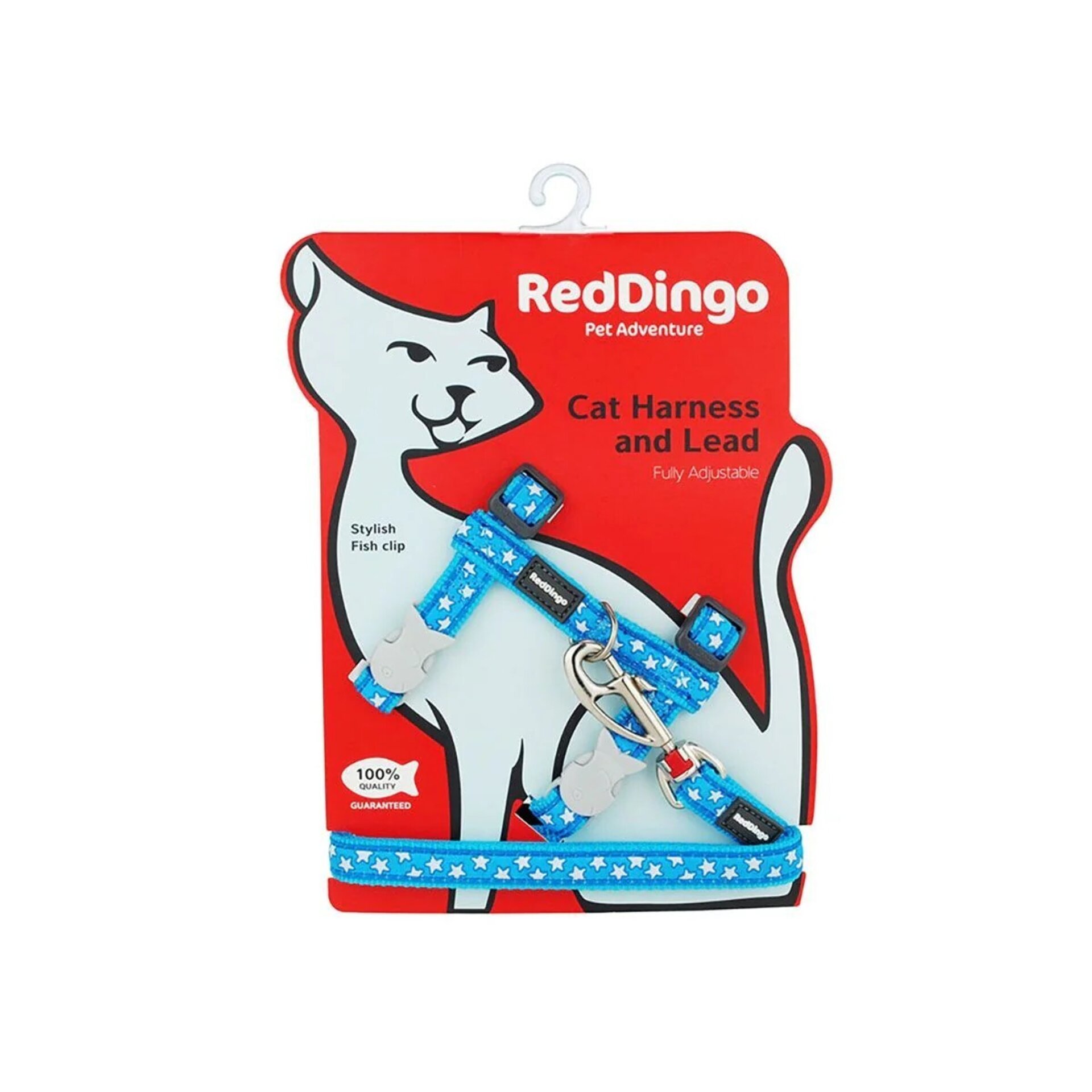 Petral + Correa Para Gatos RedDingo - 12