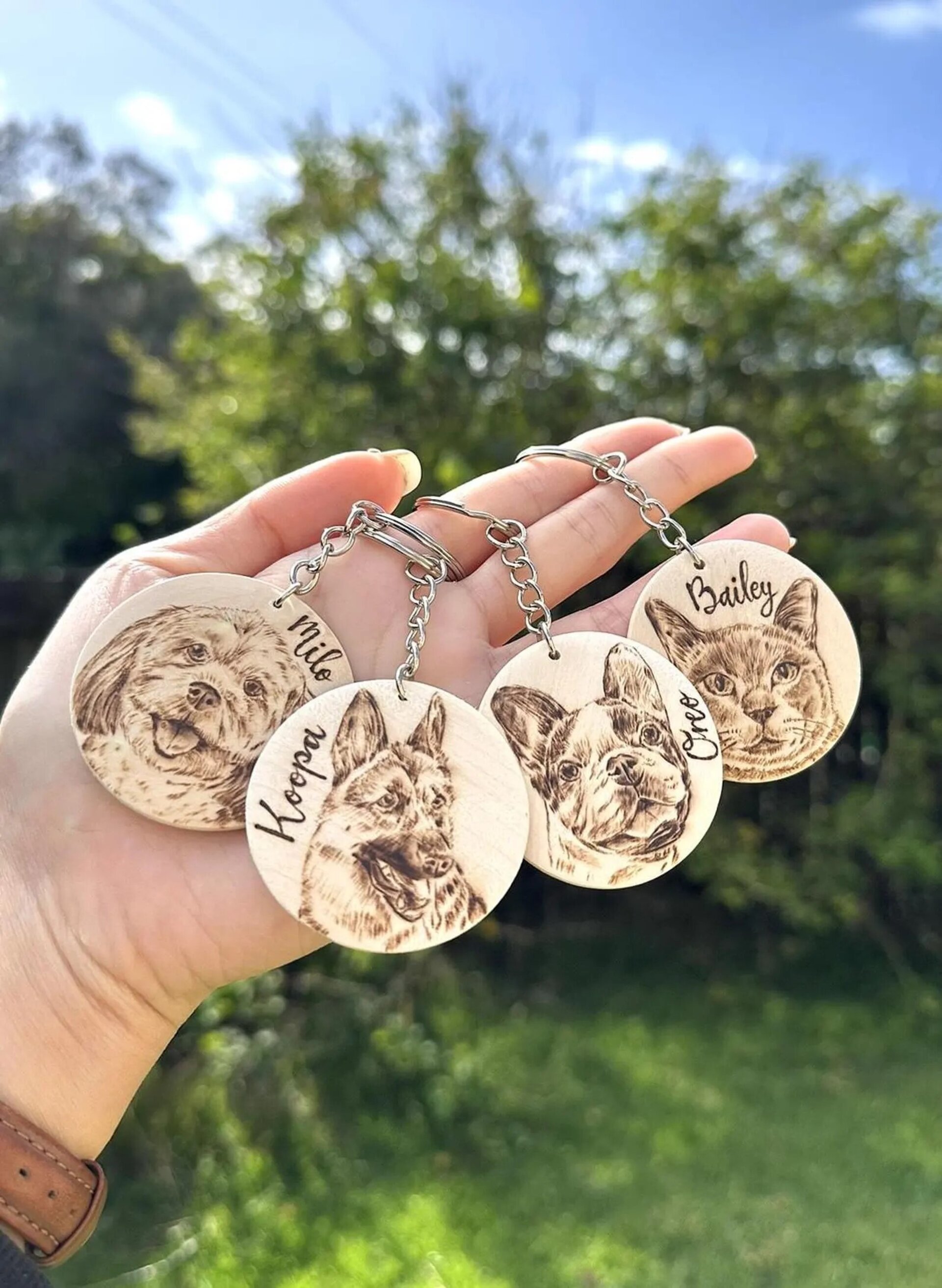 Llaveros En MDF Personalizables - 5