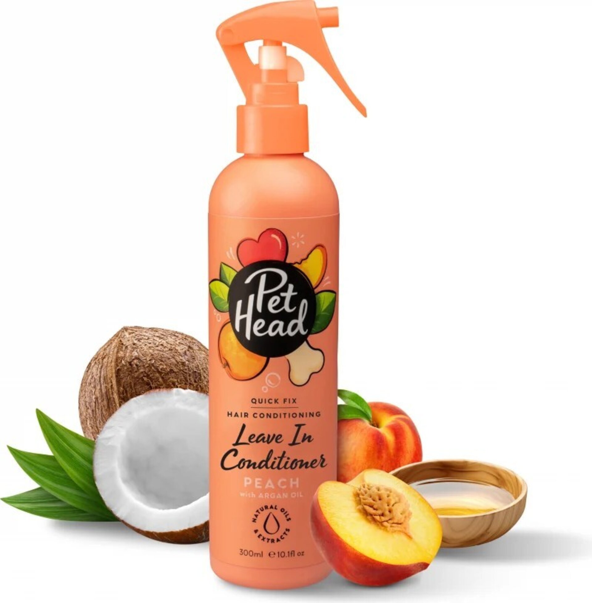 Acondicionador Para perro Pet Head Quick Fix Leave-In Melocotón Cómoda - 1
