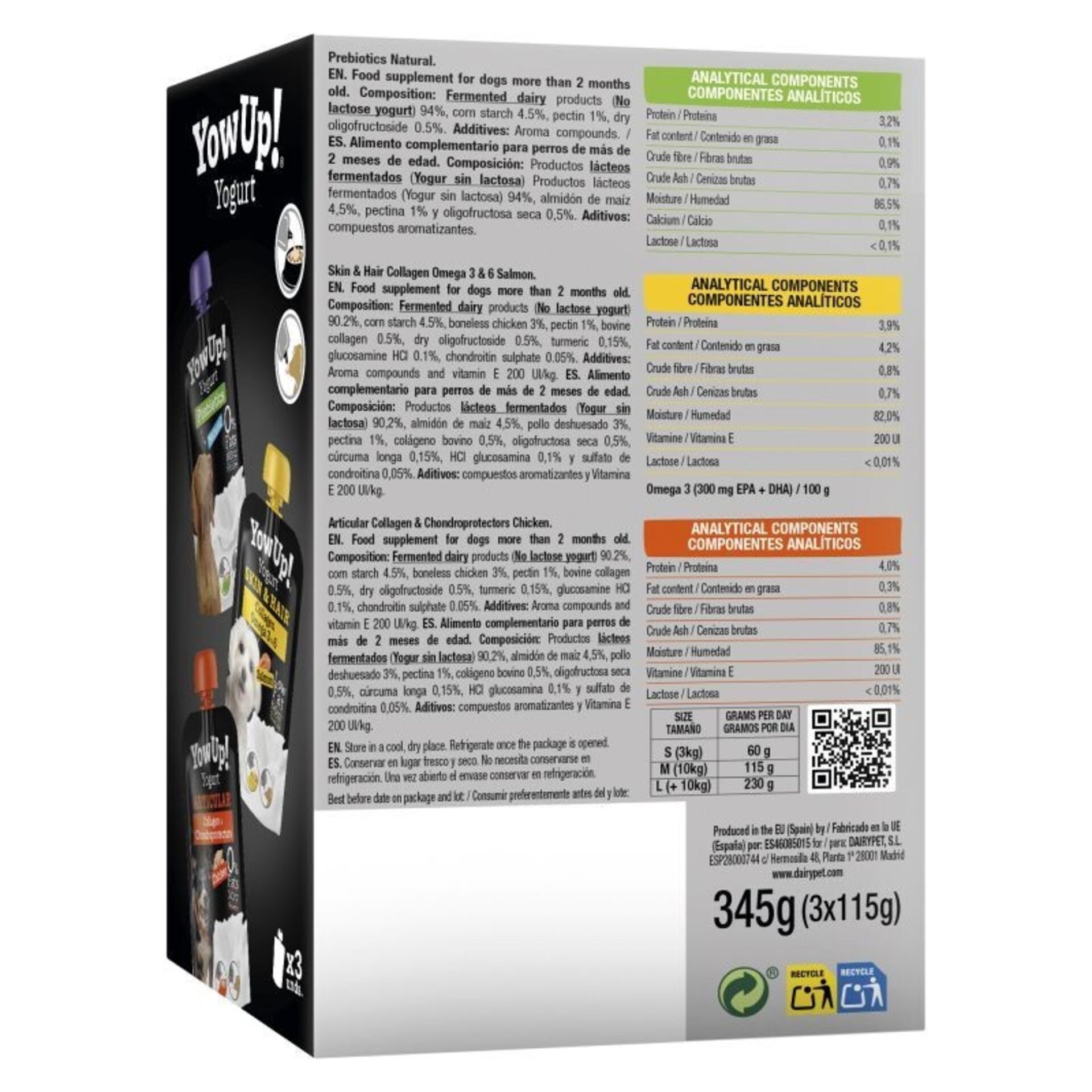 Yowup Yogur Mix Para Perros - 2